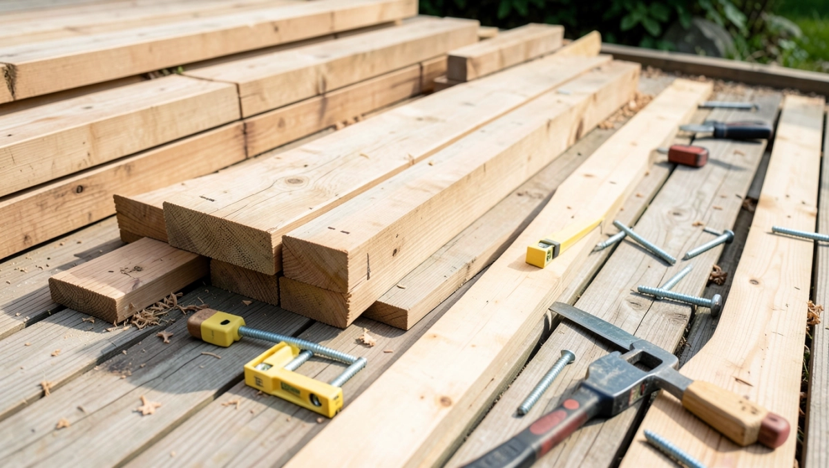 budowa tarasu drewnianego cena robocizny