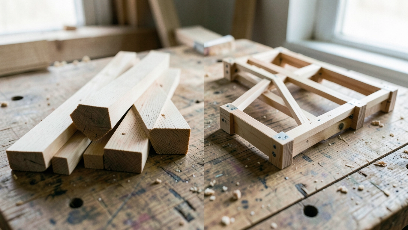 cena konstrukcji drewnianej