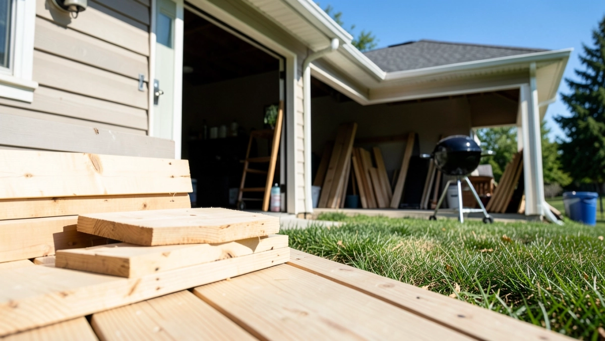 czy taras drewniany wymaga pozwolenia na budowę