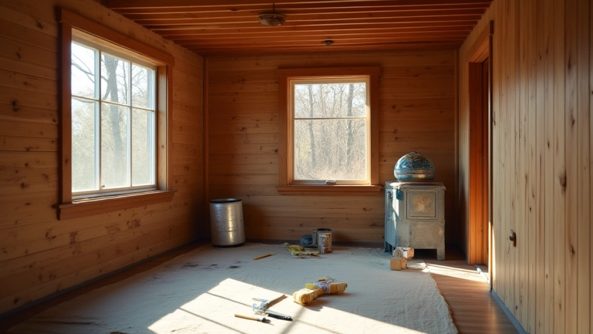 Czym pomalować domek drewniany wewnątrz