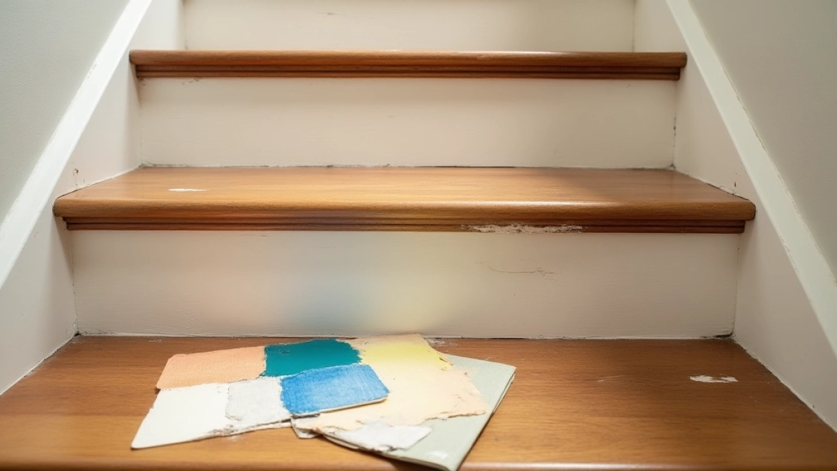 Czym pomalować schody drewniane