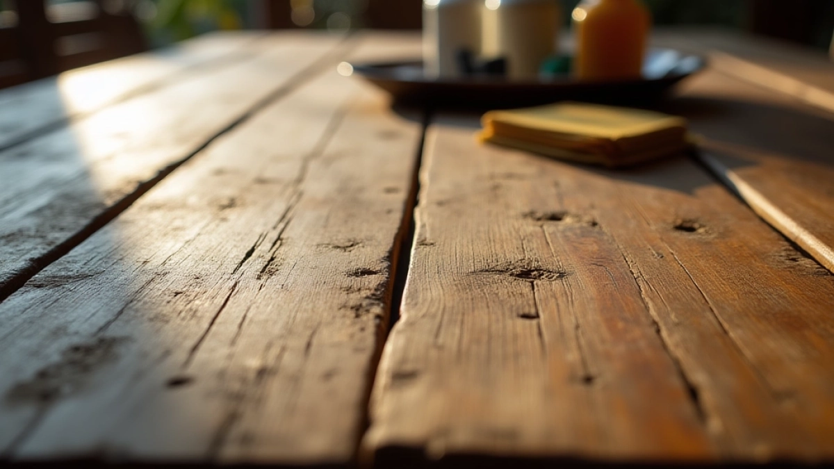 Jak odświeżyć drewniany stół