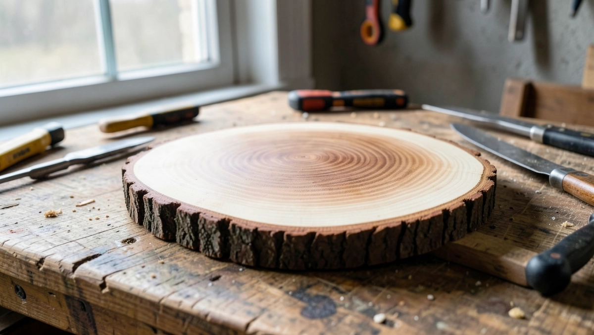 Jak zrobić deskę do krojenia z plastra drewna