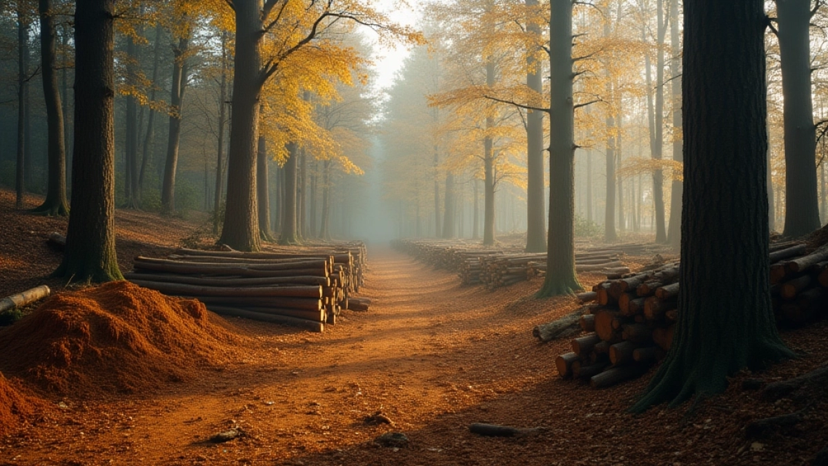 Jaka porą roku jest najlepsza do ścinania drzew i pozyskiwania drewna