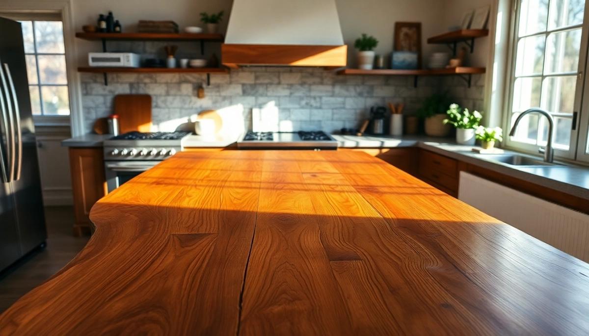Jaki blat drewniany do kuchni