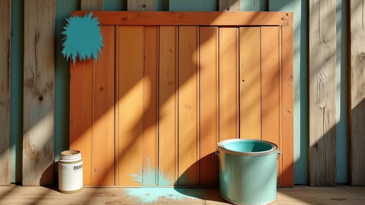 Najlepsza farba do malowania płotu drewnianego