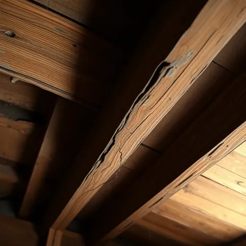 Czy strop drewniany może się zawalić