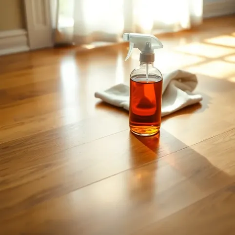 czym myć drewnianą podłogę