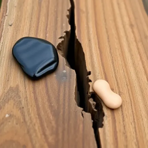 Czym wypełnić szczeliny w drewnie na zewnątrz