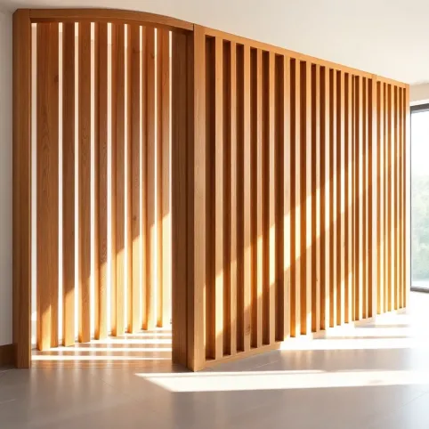 Drewniana ścianka działowa cena