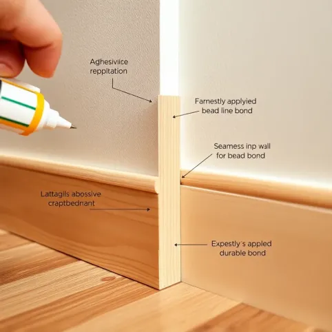 Jak przymocowac listwy drewniane do ściany