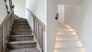 jak zabudować schody drewniane