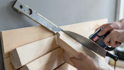 jak zamontować panele ścienne drewniane