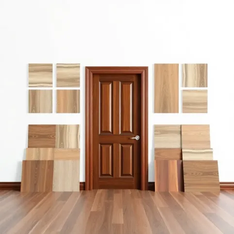Jaka podłoga do drewnianych drzwi