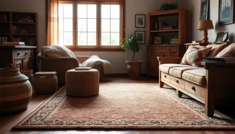 Jaki dywan do drewnianych mebli