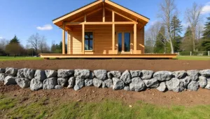 Jaki fundament pod domek letniskowy drewniany 35m2