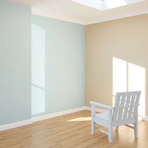 Jaki kolor ścian do bialo drewnianych mebli