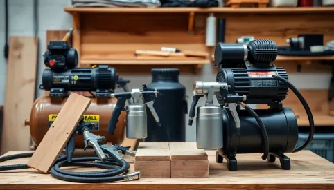 Jaki kompresor do malowania drewna