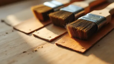 Jaki pędzel do drewnochronu