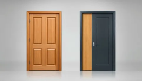 Jakie drzwi zewnętrzne drewniane czy metalowe