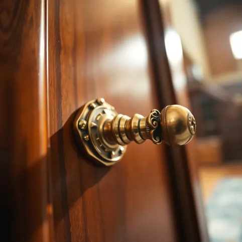 Jakie klamki do drewnianych drzwi