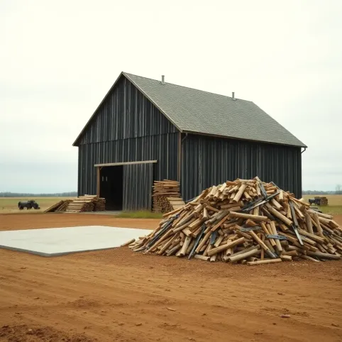 Koszt rozbiórki drewnianej stodoły