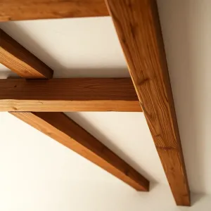 Montaż belek drewnianych