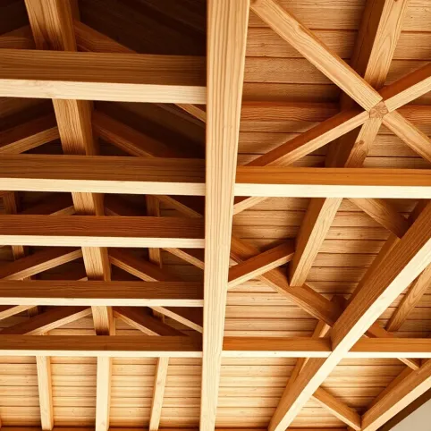 Strop drewniany rodzaje
