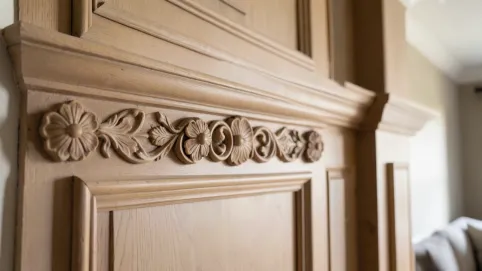 sztukateria drewniana