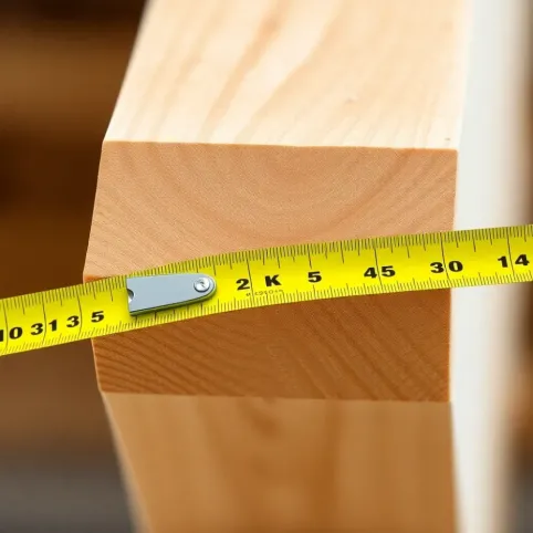 Wymiarowanie belki drewnianej